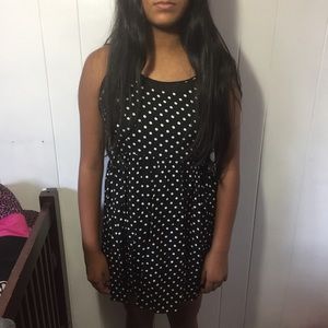 F21 Polka dot mini dress